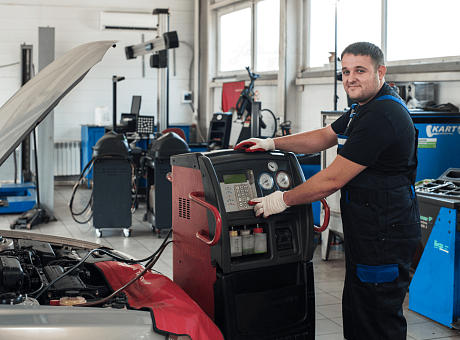 Заправка автокондиционера